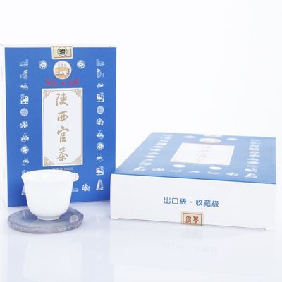 Té oscuro orgánico Té oficial tradicional de Shaanxi con tipo de procesamiento hecho a mano e instrucciones fáciles de elaboración