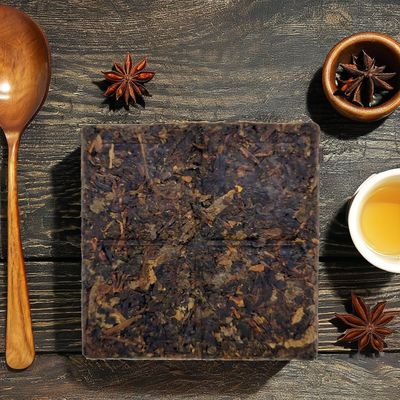 Té negro chino caliente, té de estómago plano, antiguo proceso para la salud de Xi'an Seleccionado de materias primas naturales Dirección Xi'an
