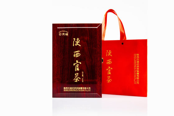 Te de estómago plano de estilo fermentado Te de pérdida de peso Set de caja de regalo de té de China personalizado en presentación elegante 500g