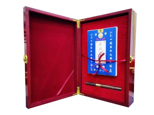 Conjunto de regalos de té oficial tradicional chino de Shaanxi elaborado a mano Prensado para bajar de peso Té para hígado y riñón Edad 5-10 años