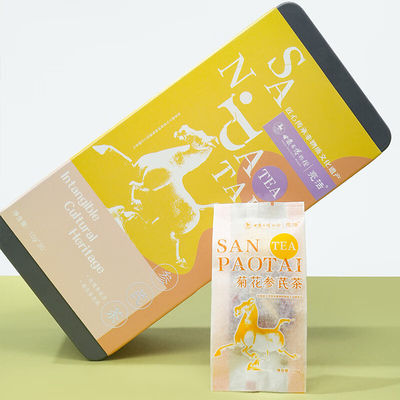 200g de té saludable Ginseng y té de astragalos para el regalo de Navidad en estilo de bolsa