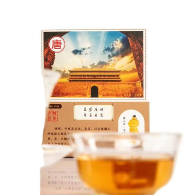 Té de barriga plana a medida Flor dorada Té negro con artesanía tradicional