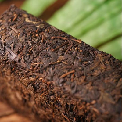 Té oscuro hecho a mano Te de salud estándar Fresco Futea en forma Embalado con tipo de procesamiento Hecho a mano