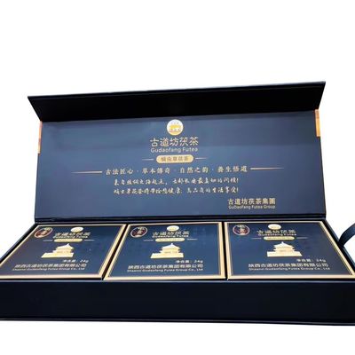 2024 Hecho a mano 144g Té Oscuro Chino Salud Té Hierbas Cordyceps Té para el intercambio de regalos de los amigos