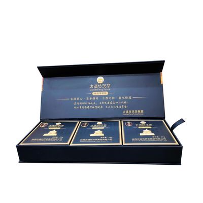 Té oscuro natural para bebidas de 5 a 10 años de edad estilo té comprimido embalaje personalizado y peso en gramos