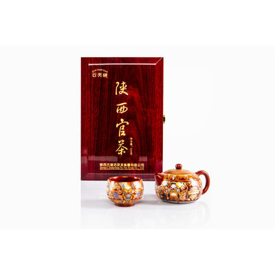 Tipo de té comprimido 0,5 kg Peso competitivo Te oficial de diferentes sabores 100% Te oscuro puro Set de regalo