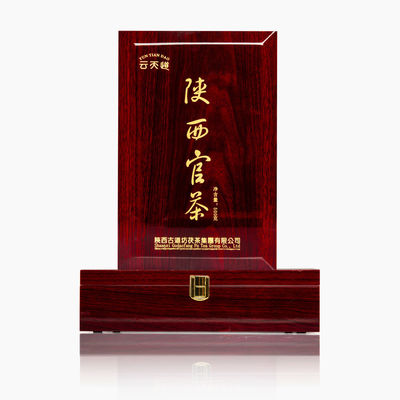 Vida útil a largo plazo 500g FuTea de hojas de ladrillo de té negro auténtico de Shaanxi