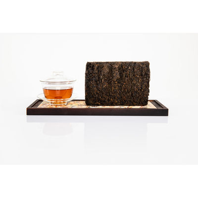 Comprimido ladrillo de té oscuro del mejor té Fu Zhuan de Shaanxi con sabor de envejecimiento oscuro