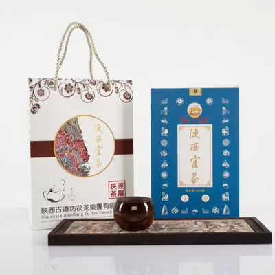 Té de ladrillo de Fu oscuro hecho a mano tradicional 1000g con larga vida útil y procesamiento tradicional