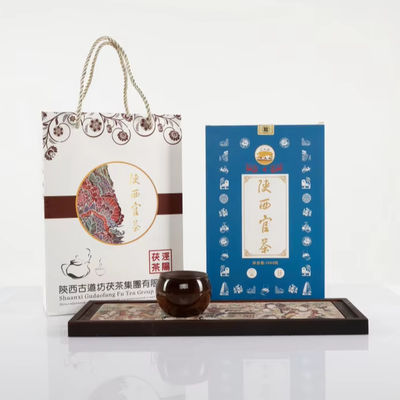 1000g Vida útil a largo plazo 2024 Suministro 100% natural de la serie de té negro chino Futea ladrillo para Shaanxi producto auténtico
