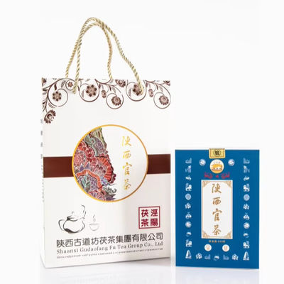 Té Oscuro Orgánico ladrillo Shaanxi Oficial Chino Té Orgánico Fermentado con Ingredientes Naturales