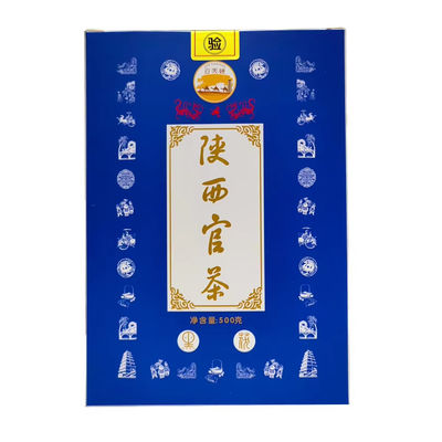 Top Grade Fuzhuan Gloden Flower Te Oscuro Orgánico Te Negro Fermentado Edad 5-10 Años para el Regalo de Salud