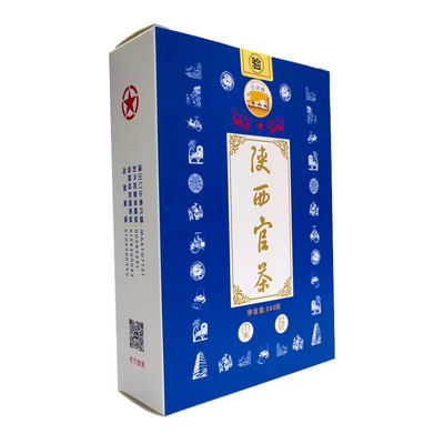 10 Años de Edad Tradicional Chino OEM Hecho a Mano Té Negro Comprimido Té Fermentado Ladrillo 500g Oro Completo Colección de Flores Grado
