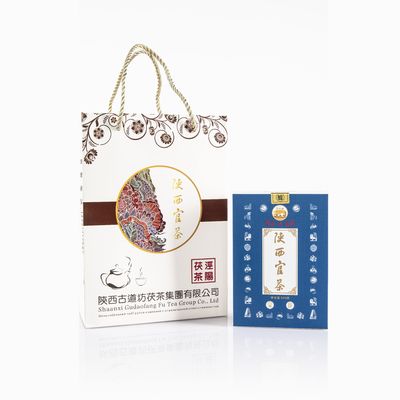 Estilo Té Oscuro Té Oficial de Shaanxi Flor Dorada Té Negro Instrucciones de elaboración de té personalizado para beber