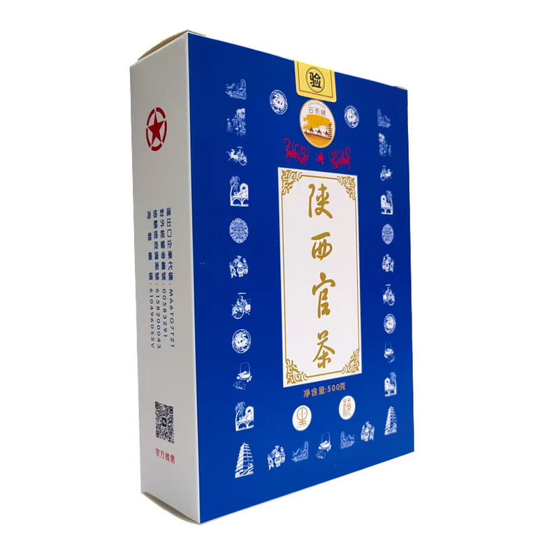 500g de té negro chino té de vientre plano té orgánico para la salud regalo té fermentado 5-10 años de edad