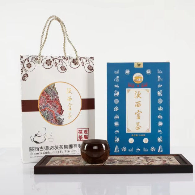 Té de ladrillo de Fu oscuro hecho a mano tradicional 1000g con larga vida útil y procesamiento tradicional