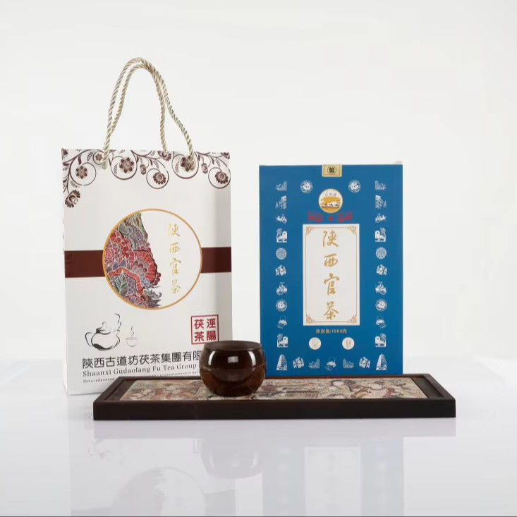 1000 g de té oscuro seco de ladrillo con tipo de procesamiento artesanal tradicional en té Fu puro y natural
