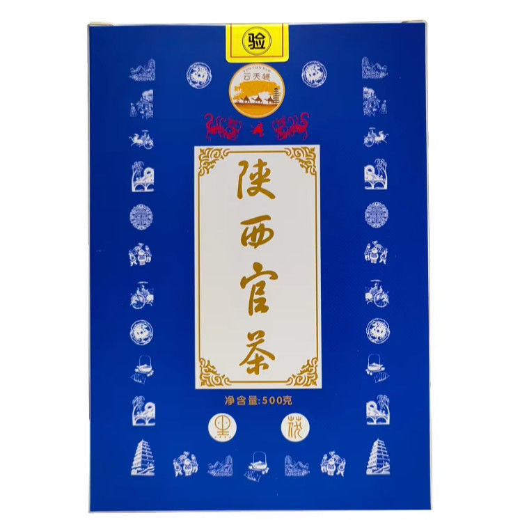 Exportación de té oscuro FuTea en cartón de té natural superfinamente comprimido con larga vida útil y buen sabor
