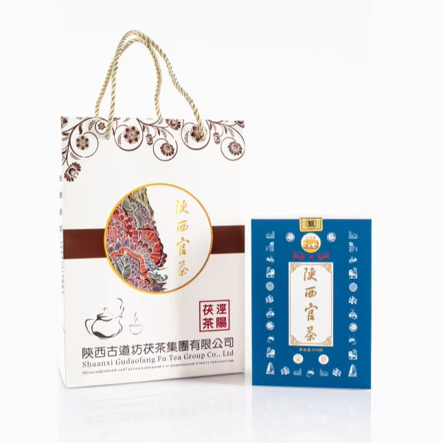 Shaanxi Official Tea Organic Old Tea Tree Dark Tea Brick Tipo de almacenamiento por favor consulte al gerente comercial Edad 5-10 AÑOS
