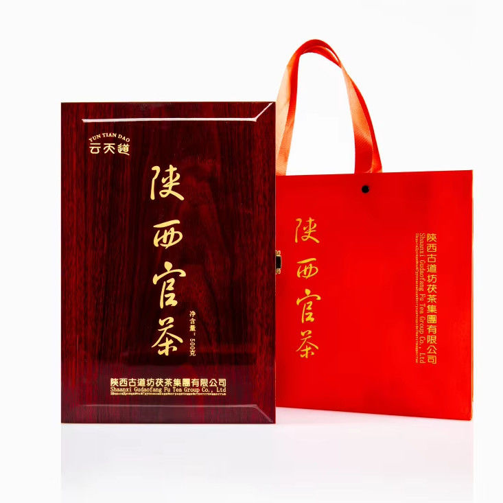 500g de té negro té desintoxicante para bajar de peso caja de regalo exquisita para impresionar a los líderes amigos y familia primero